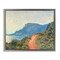 Stupell Industries Classic Monet Mountain Landscape Framed Floater Canvas Wall Art Design by one1000paintings